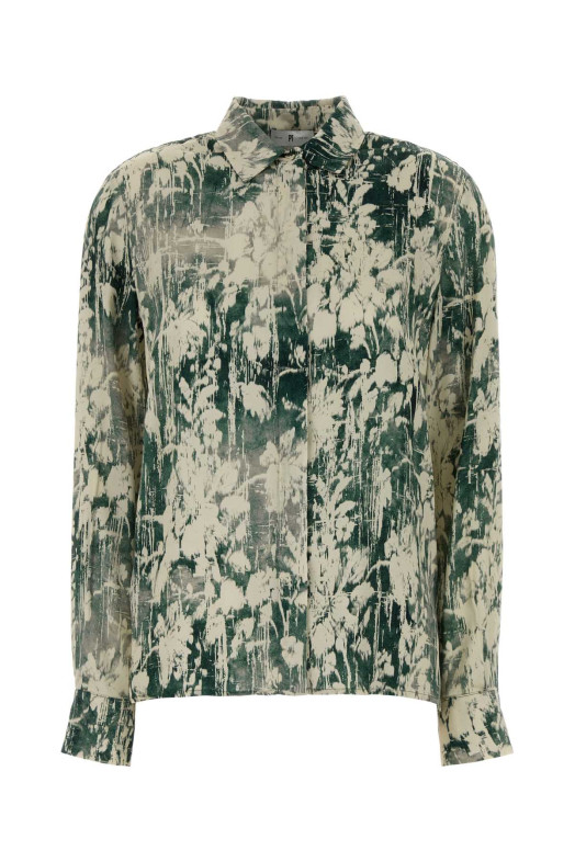Printed satin Lucilla shirt PT TORINO (TW6SIT130STDER21)