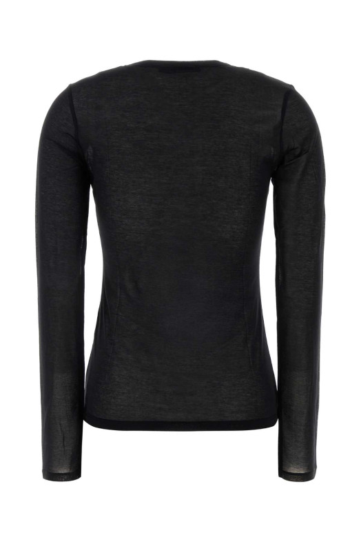 Черная футболка из смешанного хлопка OUR LEGACY (W2266SBS)