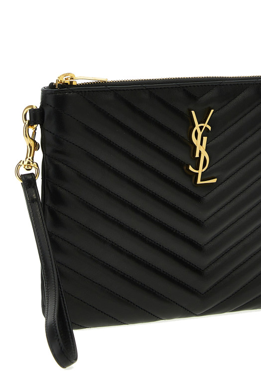 'Cassandre' clutch Black