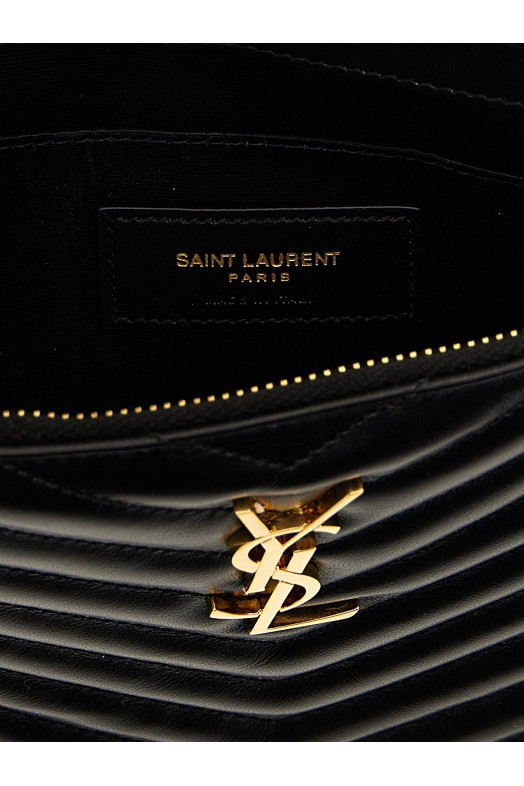 'Cassandre' clutch Black