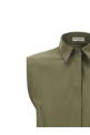 'Shiny Trim' shirt Green