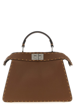 'Peekaboo ISeeU Small' handbag Brown