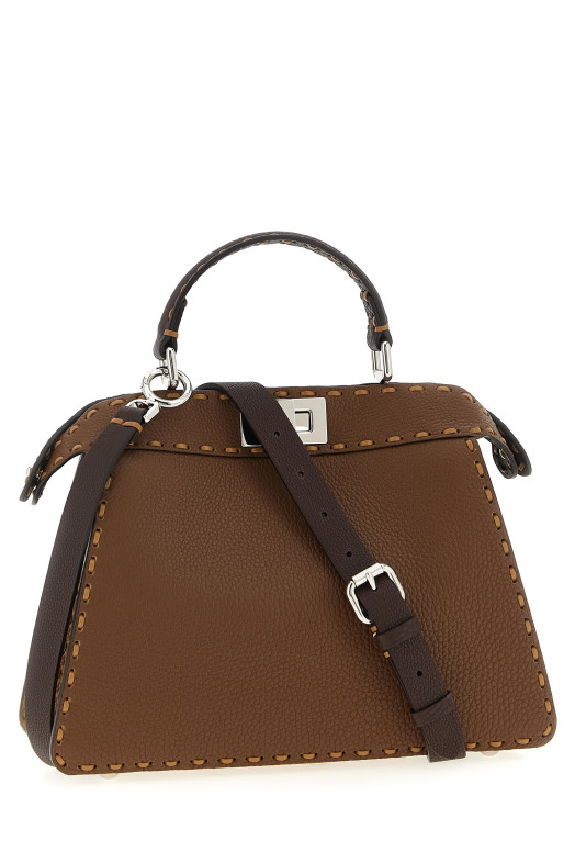 'Peekaboo ISeeU Small' handbag Brown