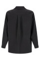 Convertible collar shirt Black