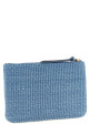 Raffia clutch BLUE