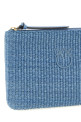 Raffia clutch BLUE