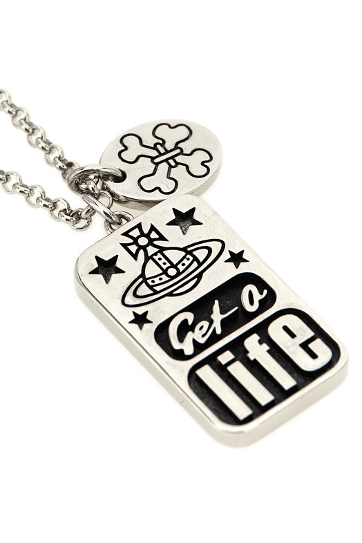 'Lancelot Pendant' necklace Silver