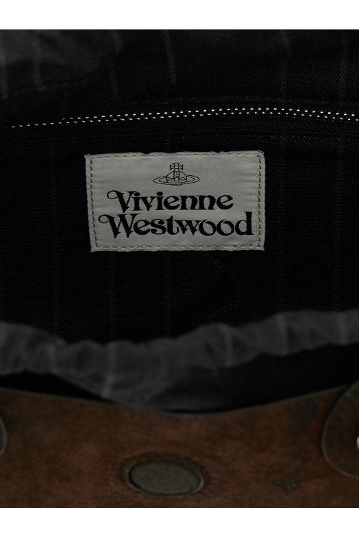 'Wilma' clutch Brown