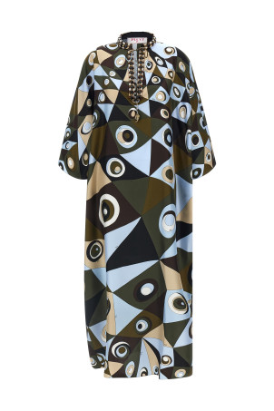 Кафтан «Очі», різнокольоровий 6HRL806H721048