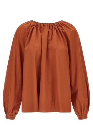 Блуза з коміром-човником, помаранчева MARNI TTMA0449S1UTC19300M07