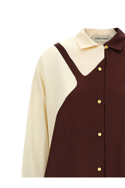 Рубашка с графическим принтом, многоцветная ALBERTA FERRETTI A022201511074