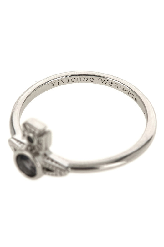 'London Orb' ring Silver