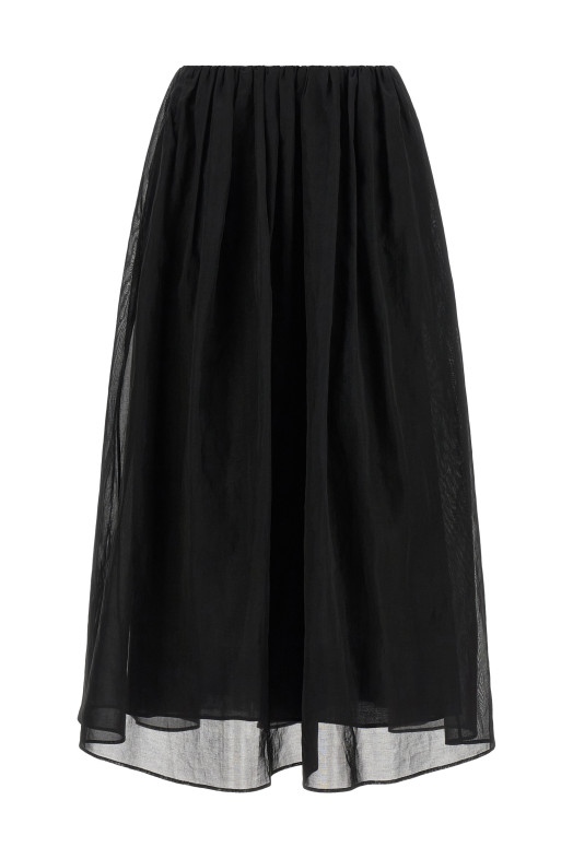 Organza skirt Black