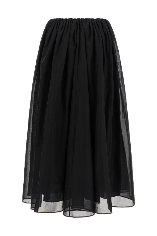 Organza skirt Black