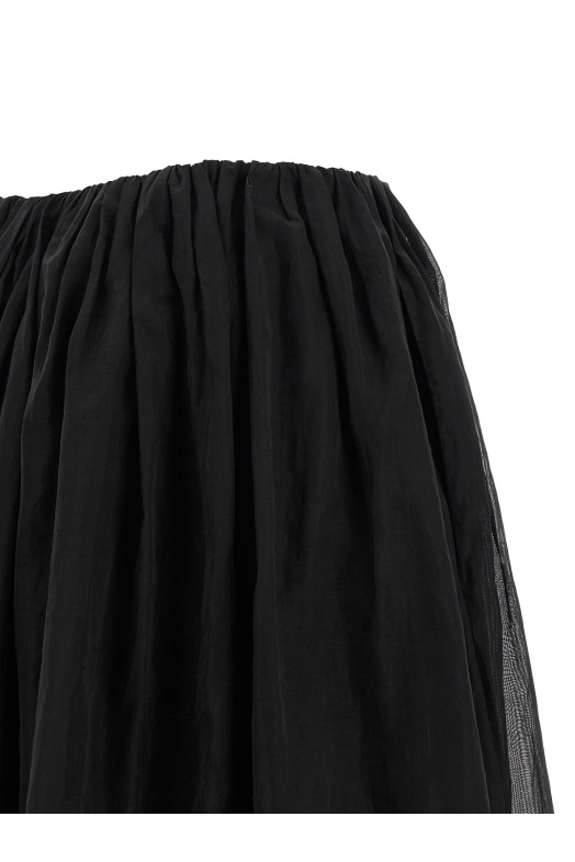 Organza skirt Black