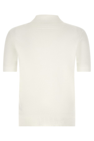 Premium cotton polo shirt White