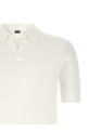 Premium cotton polo shirt White