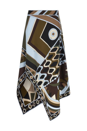 Спідниця «Vivara» зеленого кольору 6HRW166H876016