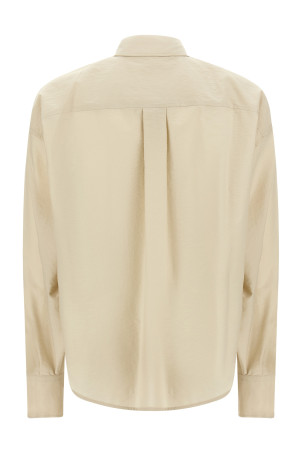 'Dazzling Seabed Embroidery' shirt Beige