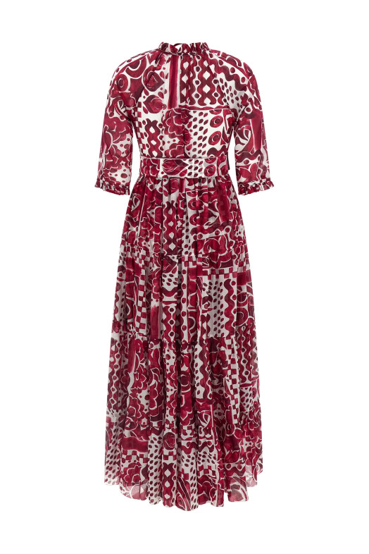 'Eden' dress Fuchsia