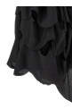 Draped sleeve shirt Black