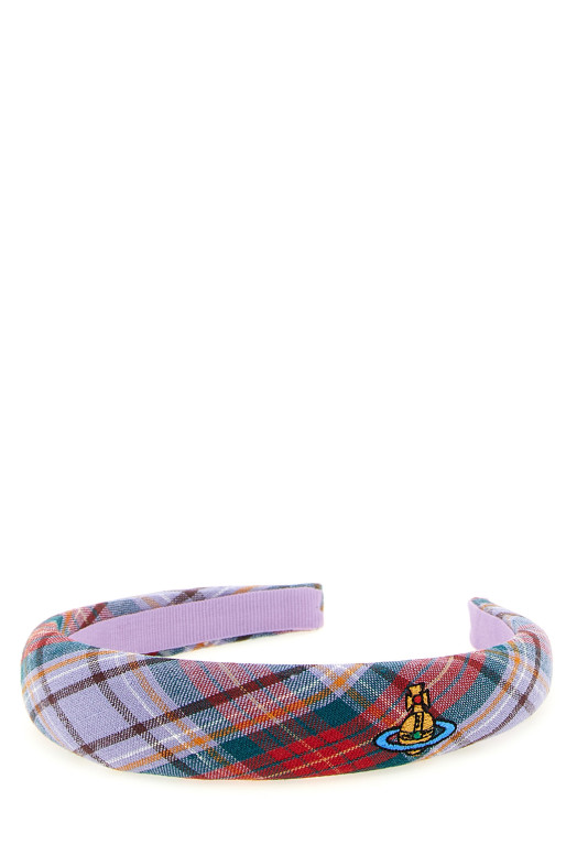 'RTW Tartan Slim' headband Multicolor