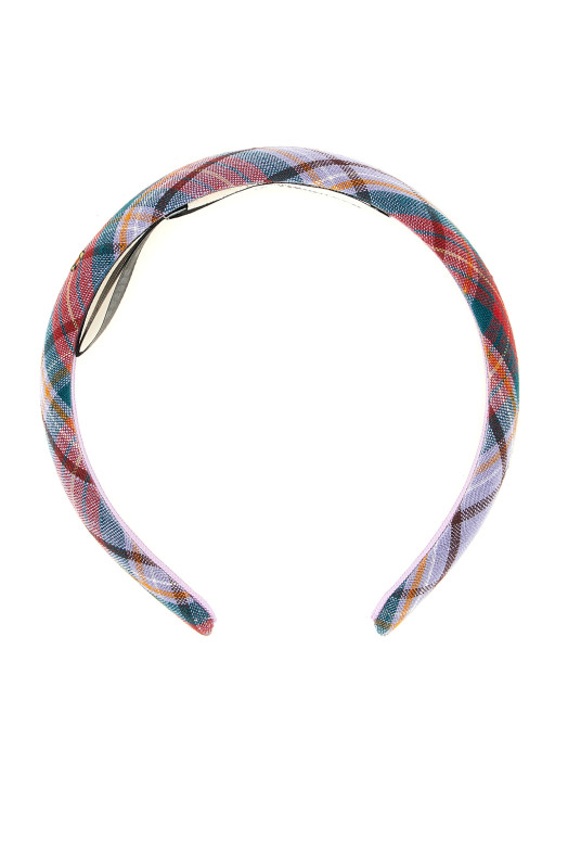'RTW Tartan Slim' headband Multicolor