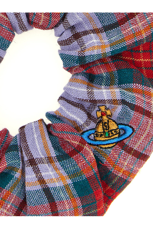 'RTW Tartan' small hair elastic Multicolor