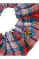 'RTW Tartan' small hair elastic Multicolor