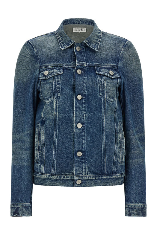 'Numeric Signature MM6' jacket Blue