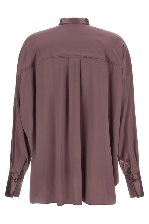 Korean collar shirt Purple