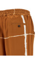 Silk pants Brown