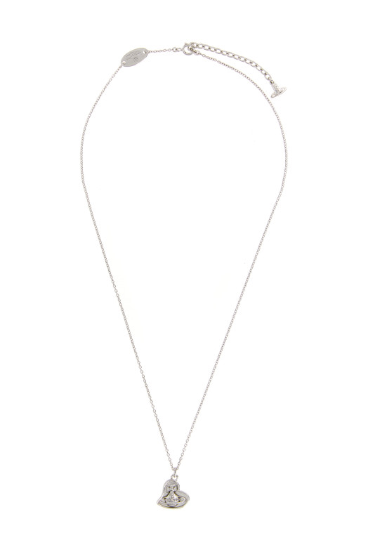 'Faye Pendant' necklace Silver