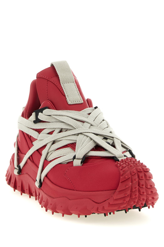 Moncler + Rick Owens 'Trailgrip Megalace' sneakers Red