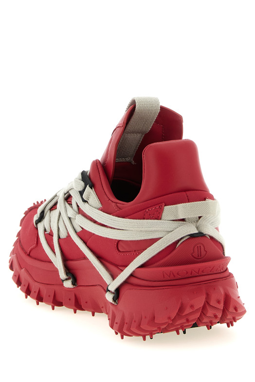 Moncler + Rick Owens 'Trailgrip Megalace' sneakers Red