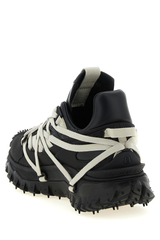 Moncler + Rick Owens 'Trailgrip Megalace' sneakers Black