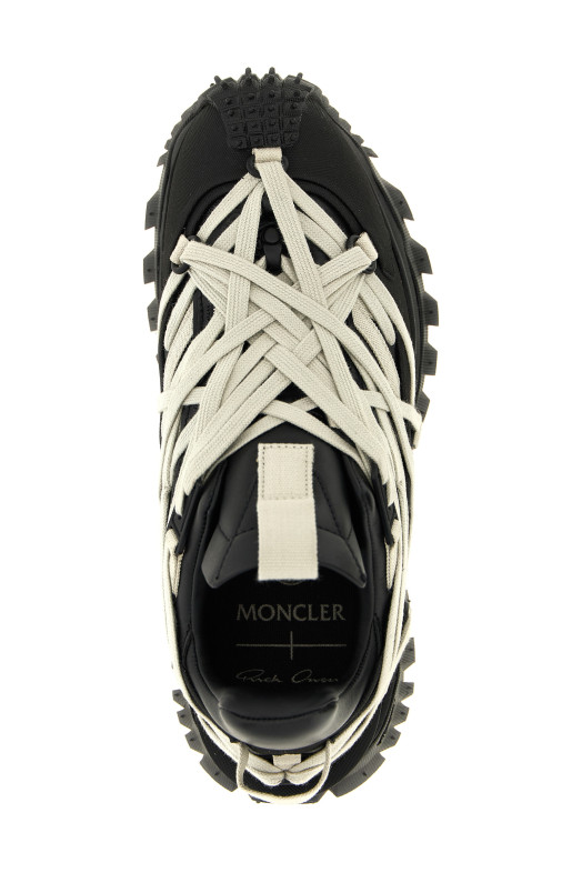 Moncler + Rick Owens 'Trailgrip Megalace' sneakers Black