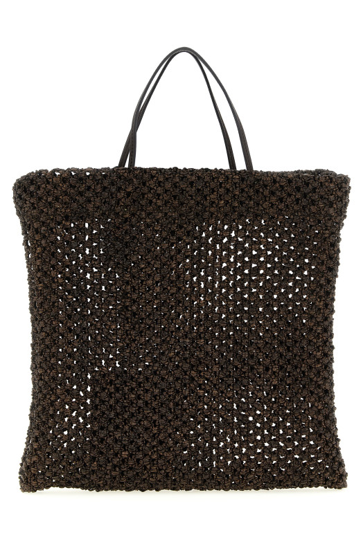 'Mini Barn' shopping bag Brown