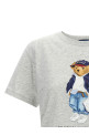 'Polo Bear' T-shirt Gray