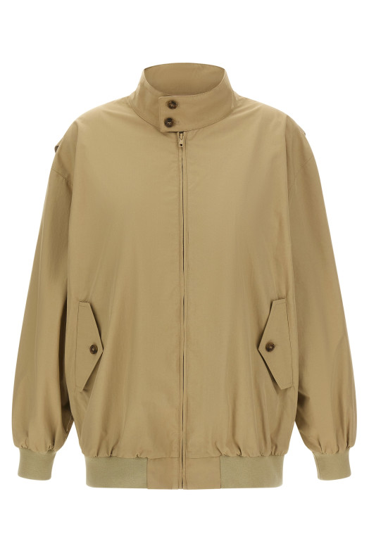 Куртка «White Stitch Line» бежевого цвета S62AN0175M35858115