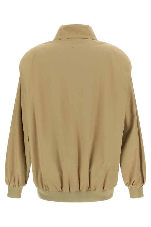 Куртка «White Stitch Line» бежевого цвета S62AN0175M35858115