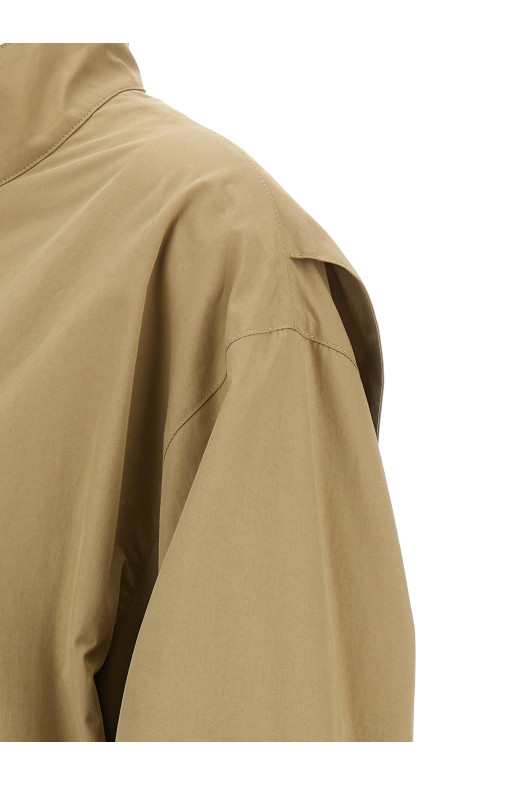 Куртка «White Stitch Line» бежевого цвета S62AN0175M35858115