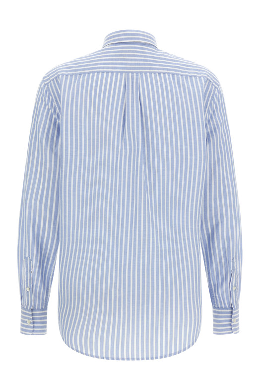 Cotton and linen shirt Multicolor