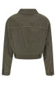 Cropped jacket Green