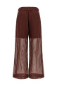 'Loose' pants Bordeaux