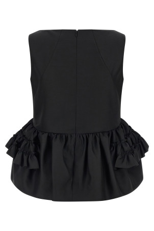 'Casey' top Black