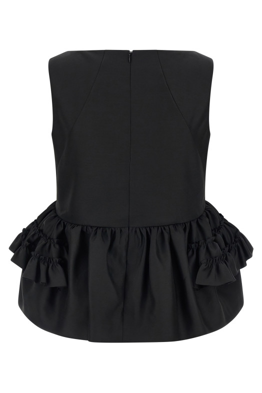 'Casey' top Black