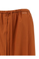 Брюки с диагональной драпировкой, оранжевые MARNI PAMA0634S0UTC19300M07