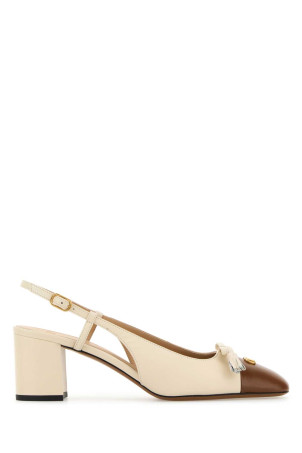 Sand leather VLogo Signature pumps VALENTINO GARAVANI (7W2S0MH9DDT)