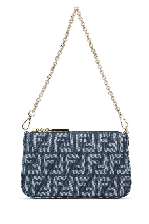 СУМОЧКА BAGUETTE ИЗ ТКАНИ FF FENDI (8BS073AYB7)